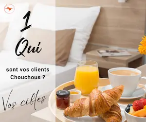 Les cibles Définir vos cibles, qui voulez-vous toucher ?