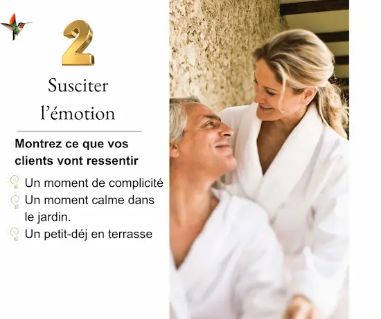 Susciter l'émotion Communiquer pour son gite